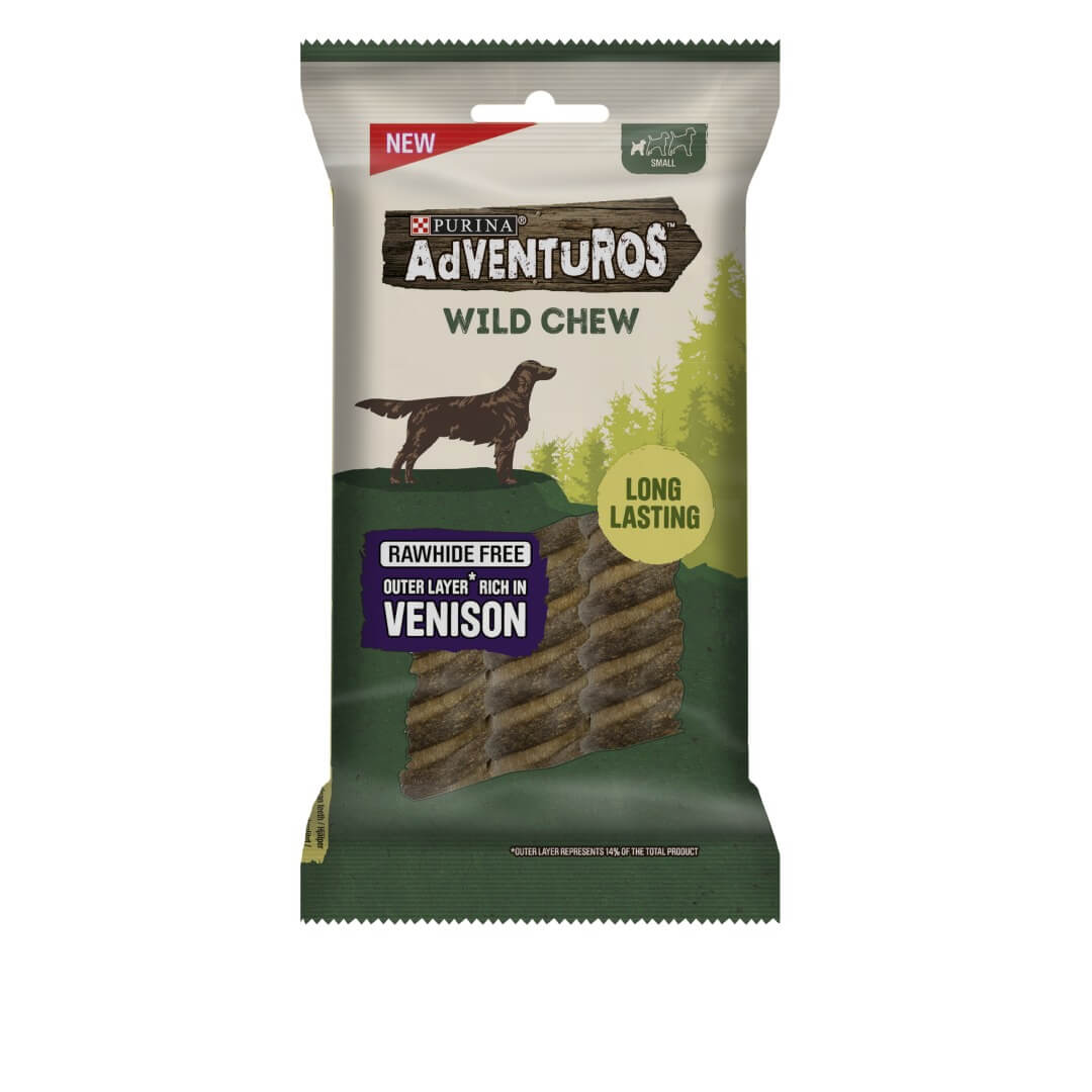 ADVENTUROS Wild Chew Small Venison Dog Treats Purina New Zealand